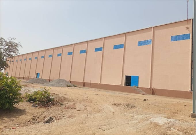 Construction d'une usine de mélange d’engrais à Koupèla